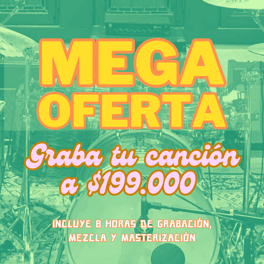 Oferta Estudio de Grabación