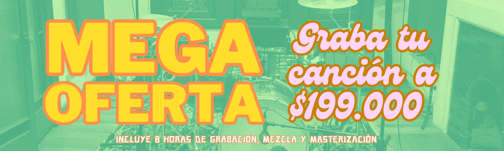 Oferta Estudio de Grabación